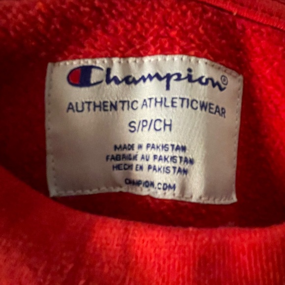 Champion Red Crewneck - Picture 4 of 4